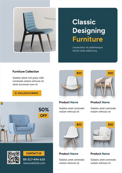 Furniture catalog demo
