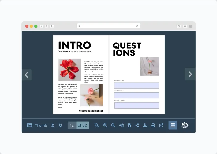 PDF with Fillable Form