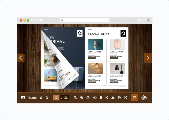 Bottom Full Width Toolbar