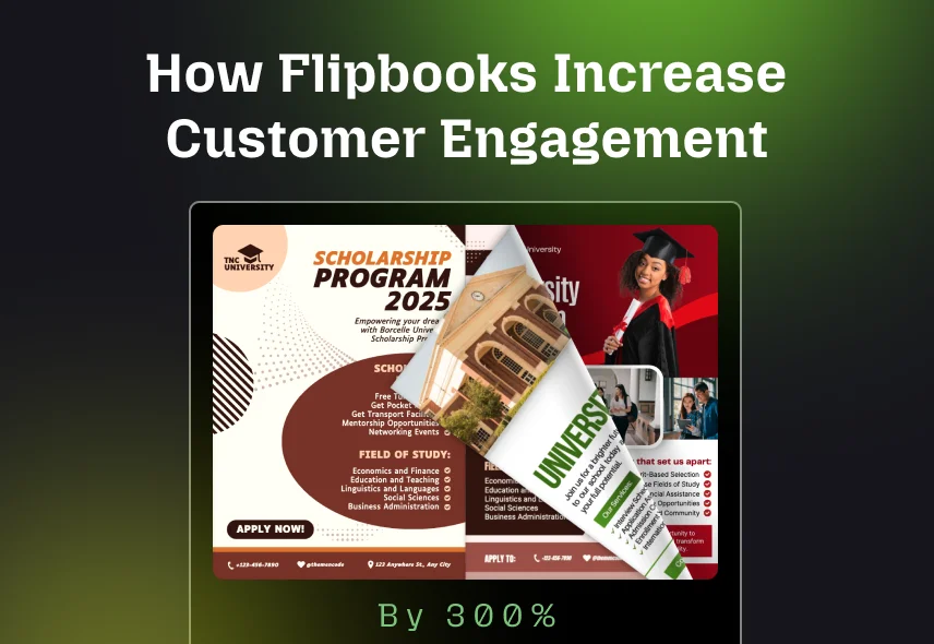 From Static to Interactive: How Flipbooks Increase Customer Engagement by 300%