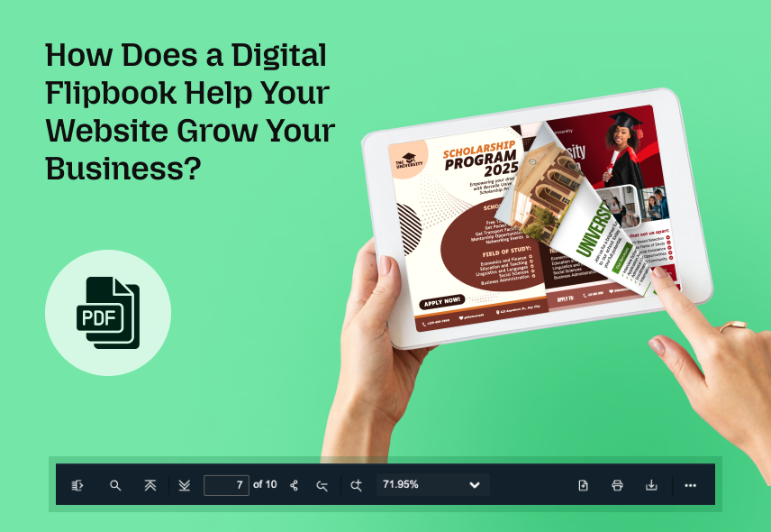 How Does a Digital Flipbook Help Your Website Grow Your Business?